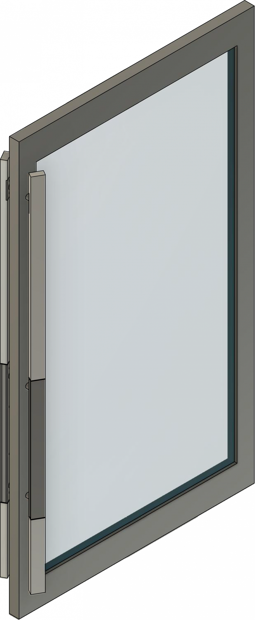 Metal Inlayed Entry Doors