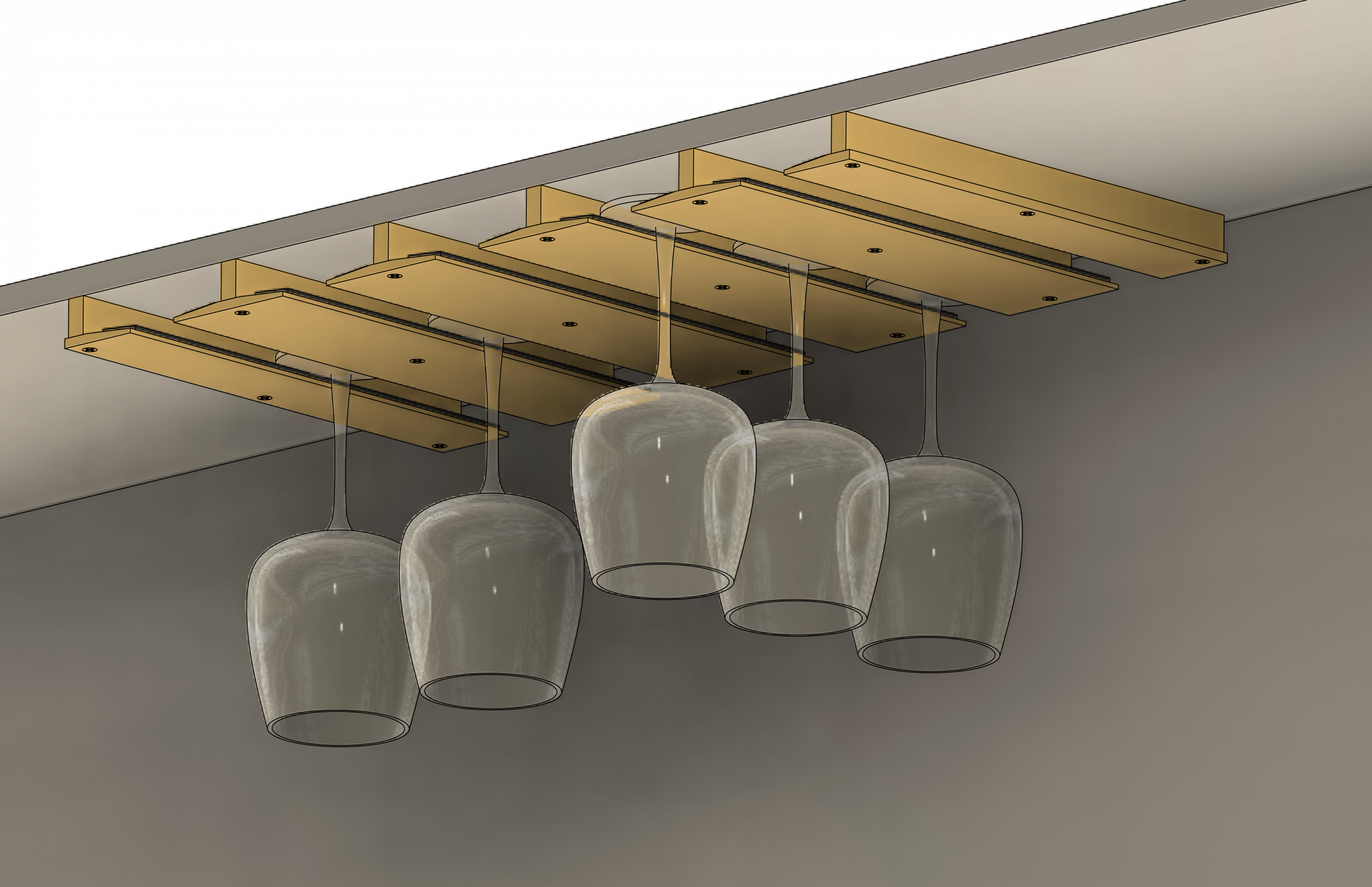 Bar Wine Glass Holder